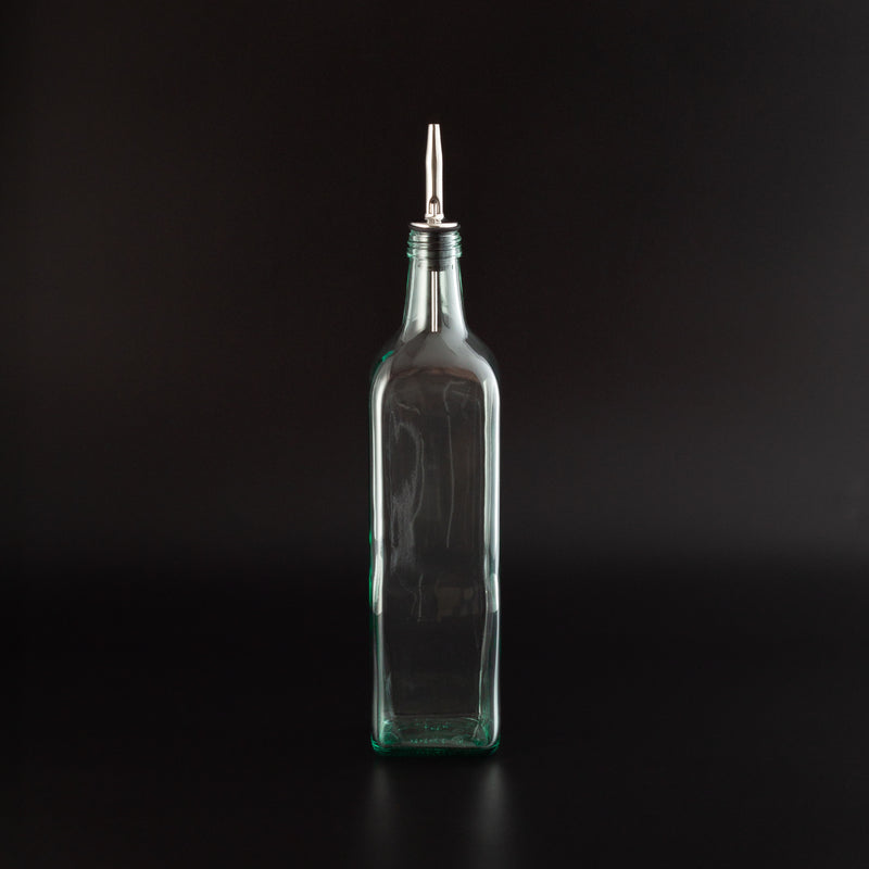 1L Glass Bottle + Pourer