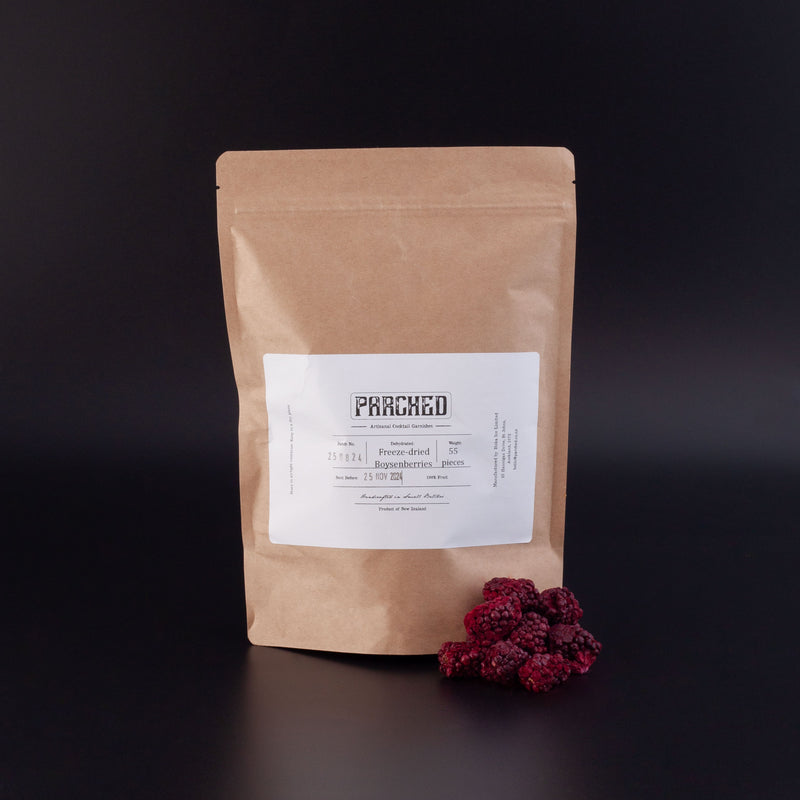 Parched Freeze Dried Whole Boysenberries - 50pc