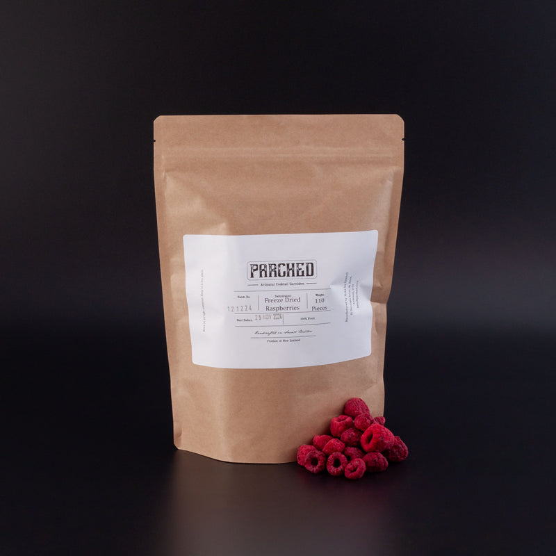 Parched Freeze Dried Whole Raspberries - 50pc